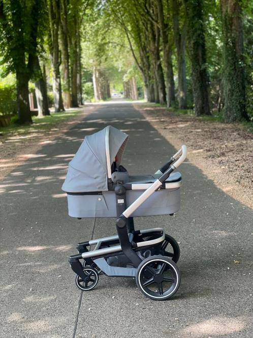 Joolz Day + kinderwagen grijs/blauw (zachte, mooie kleur), Kinderen en Baby's, Kinderwagens en Combinaties, Gebruikt, Kinderwagen