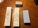Vintage: prachtige doopsuikerdoosjes jaren 60-70. Nieuwstaat, Kinderen en Baby's, Kraamcadeaus en Geboorteborden, Ophalen of Verzenden