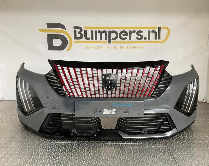 Bumper Peugeot 2008 II 2 GTline Facelift GT-Line LED 23-25 9, Auto-onderdelen, Carrosserie, Bumper, Voor, Gebruikt, 6 maanden garantie