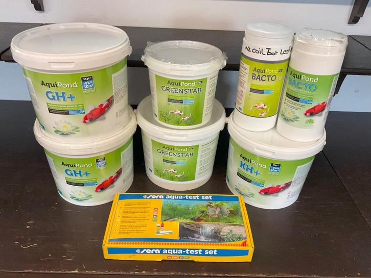 AquiPond producten voor vijverbehandeling, Auto diversen, Onderhoudsmiddelen, Ophalen