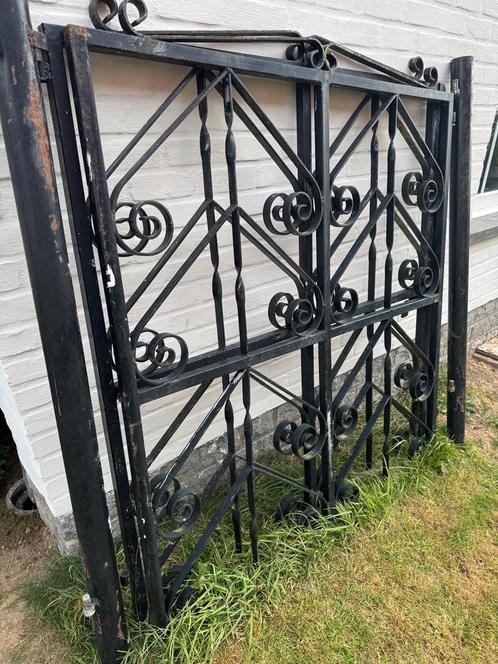 Smeedijzeren poortje, Tuin en Terras, Tuinhekken en Hekwerk, Gebruikt, Sierhekwerk, IJzer, Ophalen