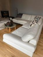 Hoeksalon op metalen poten, Ophalen, Gebruikt, Leer, Modern