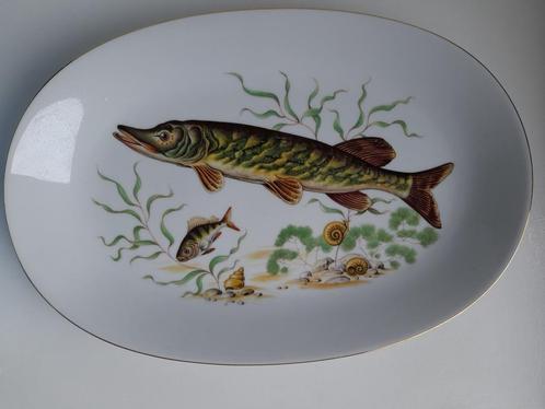 Porseleinen servies voor vis, Huis en Inrichting, Keuken | Servies, Bord(en), Ophalen