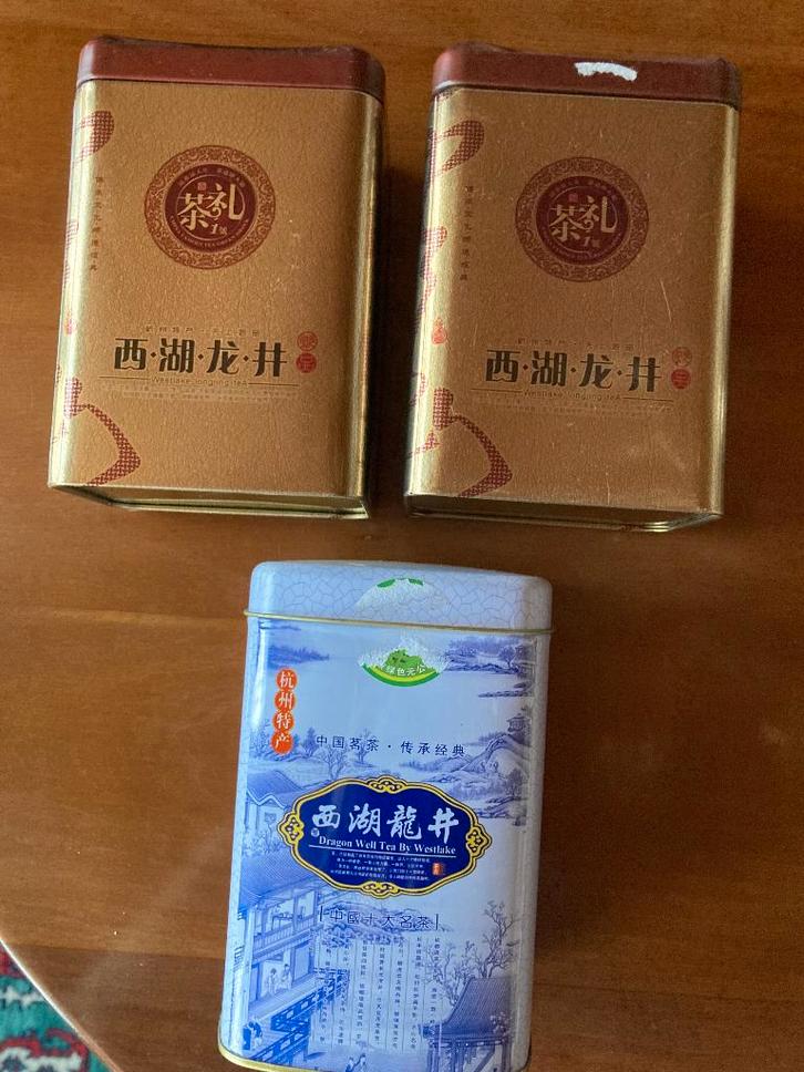 CANETTES : BOÎTES À THÉ CHINOISES et BOÎTE À CAFÉ, Collections, Boîte en métal, Thé, Enlèvement ou Envoi