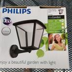 Buitenverlichting, Philips My Garden, Zwart, Aluminium, Ophalen, Minder dan 50 watt, Wandlamp, Netvoeding