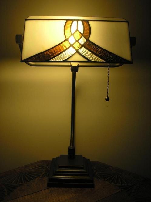Tiffany bureaulamp (groot model), Antiek en Kunst, Antiek | Verlichting, Ophalen