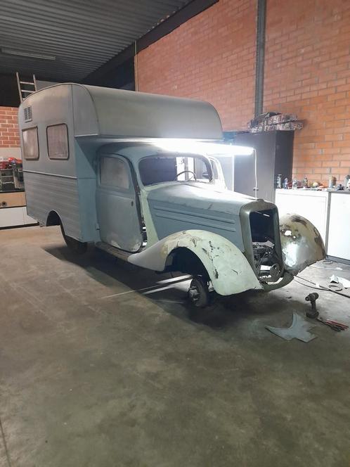 Unieke mercedes oldtimer camper, Auto's, Mercedes-Benz, Particulier, Ophalen