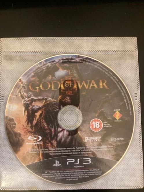 De cd van God of War 3 verschijnt los UK (PS3), Games en Spelcomputers, Games | Sony PlayStation 3, Zo goed als nieuw, Avontuur en Actie