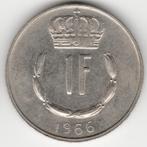 Luxemburg : 1 Franc 1966  KM#55  Ref 12414, Losse munt, Overige landen, Verzenden