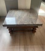 Marmeren salontafel, Ophalen, Overige materialen, 50 tot 100 cm, Vierkant