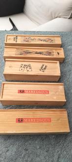 Domino, mikado, Hobby en Vrije tijd, Gezelschapsspellen | Overige, Ophalen of Verzenden, Zo goed als nieuw