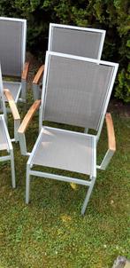 6 tuinstoelen, Tuin en Terras, Tuinstoelen, Ophalen, Zo goed als nieuw
