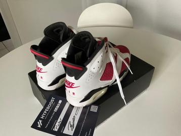 Nike air Jordan retro 6 Carmine 