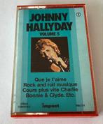 K7 - Johnny Hallyday - Deel 5 - 1980 RE, Cd's en Dvd's, Cassettebandjes, Gebruikt, 1 bandje, Ophalen of Verzenden, Origineel