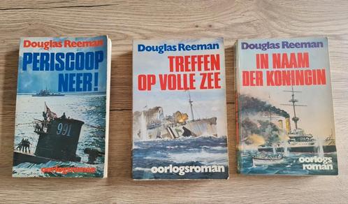 Boeken van Douglas Reeman ( 3 stuks ), Boeken, Oorlog en Militair, Zo goed als nieuw, Marine, Tweede Wereldoorlog, Ophalen of Verzenden