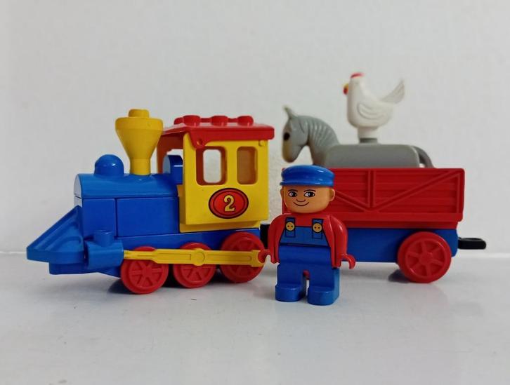 Duplo 2706 Dieren transport - Barnyard Express, Kinderen en Baby's, Speelgoed | Duplo en Lego, Gebruikt, Duplo, Complete set, Ophalen of Verzenden
