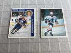 2 panini stickers Hockey 87 WAYNE GRETZKY, Enlèvement ou Envoi, Utilisé
