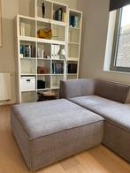 Nieuwe zetel met poef, Ophalen, Zo goed als nieuw, Stof