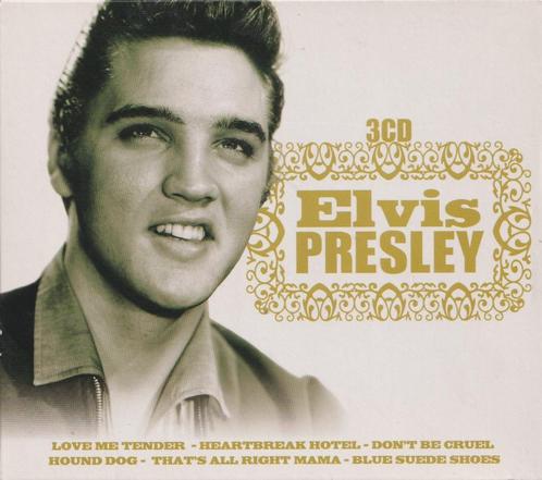 Elvis Presley - CD – Elvis Presley – 3 CD Box, Cd's en Dvd's, Cd's | Pop, Zo goed als nieuw, 1960 tot 1980, Ophalen of Verzenden