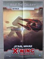 Star Wars X-Wing  TIE Interceptor and Shuttle Affiche FFG  E, Hobby & Loisirs créatifs, Comme neuf, Enlèvement ou Envoi, FFG
