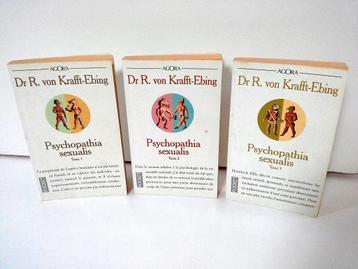 Dr von Krafft-Ebing - Psychopathia sexualis - 3 volumes