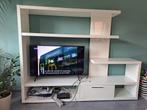 Tv meubel wit, Ophalen, Gebruikt, 200 cm of meer, 150 tot 200 cm