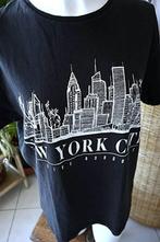 T-shirt New York City, Zwart, Maat 42/44 (L), Ophalen of Verzenden, Zo goed als nieuw