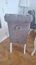 Chaises dubbelman design, Maison & Meubles, Chaises, Gris, Enlèvement ou Envoi, Comme neuf, Cuir