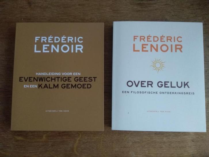 2  x  Frédéric LENOIR  /  Filosofie en Spiritualiteit, Boeken, Filosofie, Nieuw, Ophalen