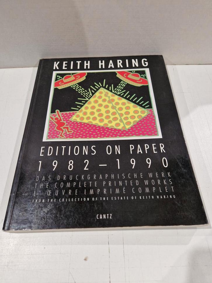 keith haring editions on paper 1982 - 1990 , zeldzaam boek, Livres, Art & Culture | Photographie & Design, Utilisé, Enlèvement ou Envoi