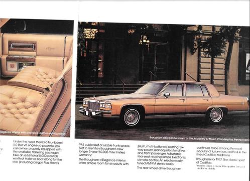 CADILLAC 1987, Boeken, Auto's | Folders en Tijdschriften, Zo goed als nieuw, Overige merken, Ophalen of Verzenden