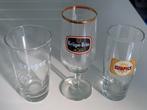 Krüger glazen, Kruger glazen retro vintage, Kur-pils glazen, Verzamelen, Glas en Drinkglazen, Ophalen, Gebruikt, Bierglas