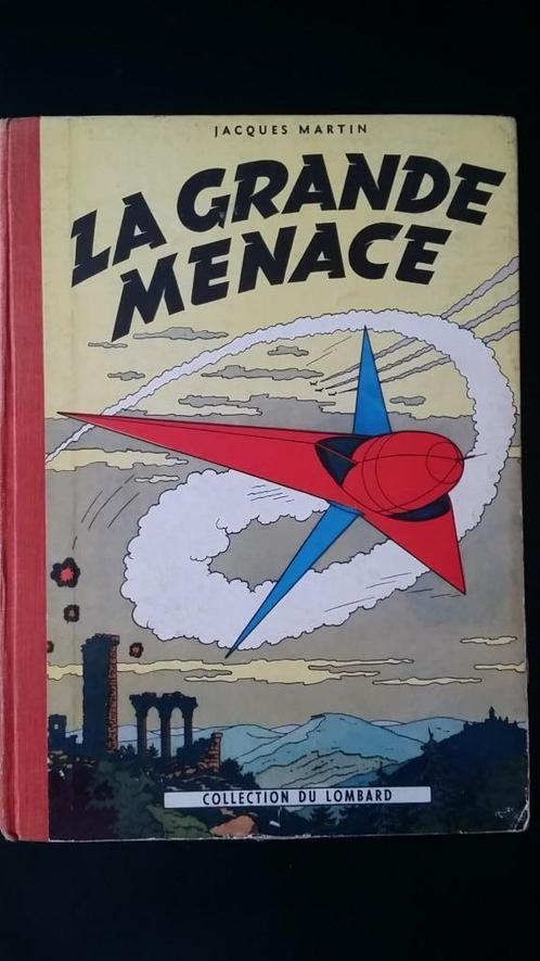 BD jacques Martin - 1957 - La grande menace, Boeken, Stripverhalen, Gelezen, Eén stripboek, Ophalen of Verzenden