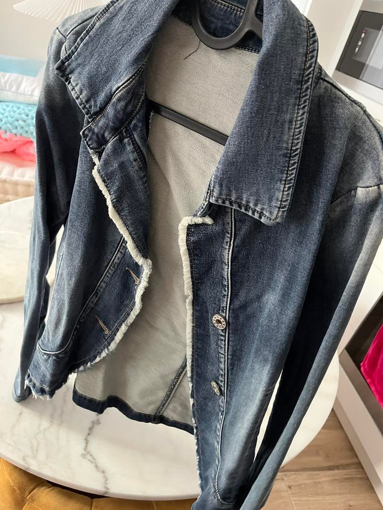 Veste jeans 38 neuve stretch, Neuf