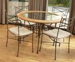 Tafel met 4 stoelen, Ophalen, Gebruikt, Rond, Landelijk