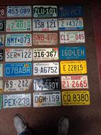 USA autoplaten, Ophalen