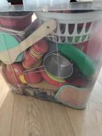 Keukenspeelgoed + keukentje, Ophalen, Gebruikt, Overige materialen, Speelkeuken-accessoire