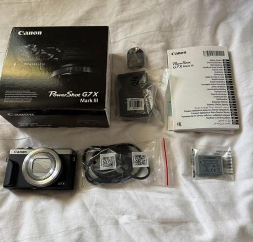 Canon powershot G7x mark III, Audio, Tv en Foto, Fotocamera's Digitaal, Nieuw, Canon, Verzenden