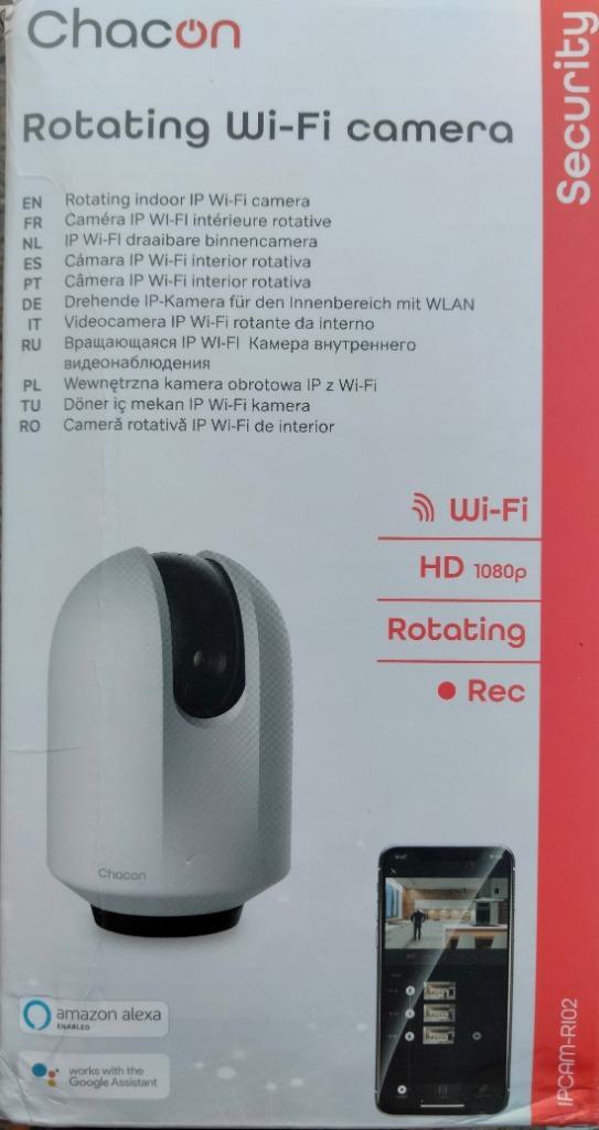Caméra rotative wifi intérieure HD, Audio, Tv en Foto, Videobewaking, Nieuw, Binnencamera, Ophalen of Verzenden