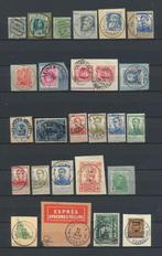 Belgique avec différentes oblitérations  25 timbres, Affranchi, Envoi, Oblitéré