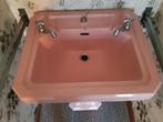 Roze Art deco lavabo met voetstuk, Enlèvement