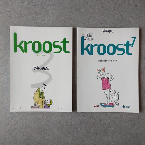 Kroost (Carabal): 2 stripalbums (nrs. 3+7), Boeken, Stripverhalen, Gelezen, Meerdere stripboeken, Ophalen of Verzenden