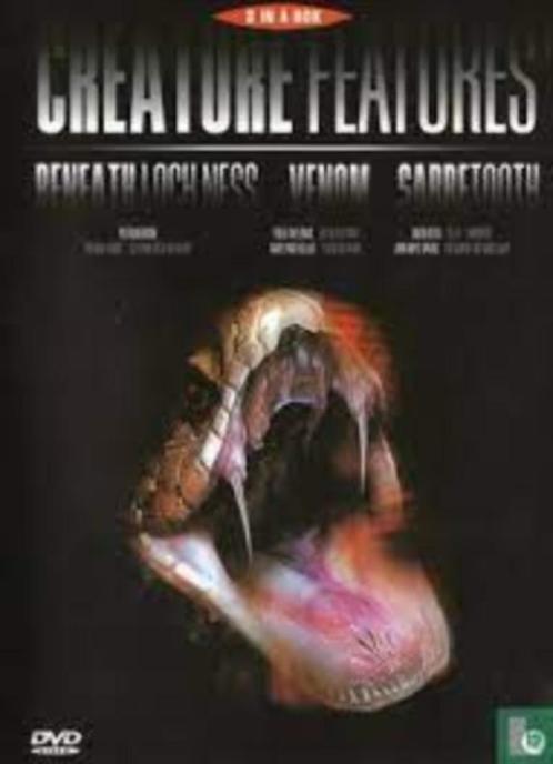 Creature Features Beneath Loch Ness - Venom - Sabretooth Dvd, Cd's en Dvd's, Dvd's | Horror, Gebruikt, Vanaf 16 jaar, Ophalen of Verzenden