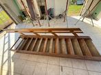 Houten trap met leuning, Doe-het-zelf en Bouw, Ladders en Trappen, Ophalen, Gebruikt, Trap, 2 tot 4 meter