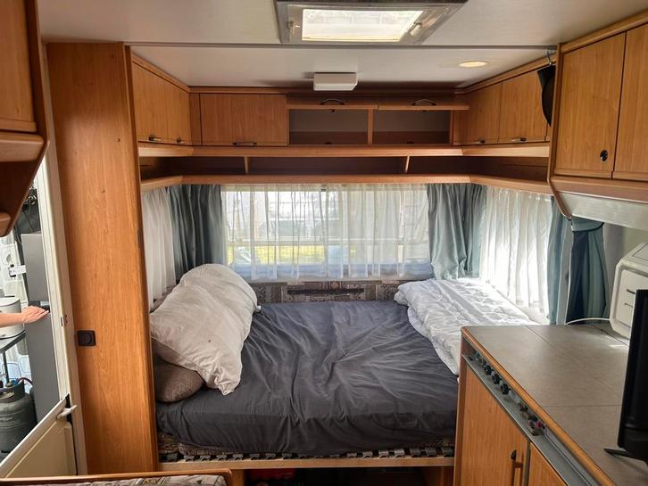 Knaus sudwind 5pers (stapelbed) compleet, Caravans en Kamperen, Caravans, Bedrijf, tot en met 5, 1000 - 1250 kg, Standaardzit