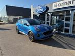 Ford Puma Titanium 5D 1.0i 125PK A7, Auto's, Ford, Stof, Blauw, Bedrijf, 5 zetels