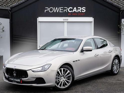 Maserati Ghibli 3.0 V6 | LEDER | CAMERA | DAB | SPORTEXHAUST, Auto's, Maserati, Bedrijf, Te koop, Ghibli, ABS, Achteruitrijcamera