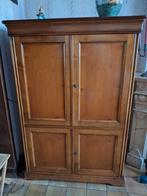 Armoire TV, Ancien, Comme neuf, 100 à 150 cm, Autres essences de bois