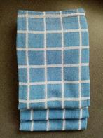3 nieuw keukenhanddoeken theedoeken 100% katoen 48/66cm, Enlèvement ou Envoi, Neuf, Bleu, Torchon ou Serviette
