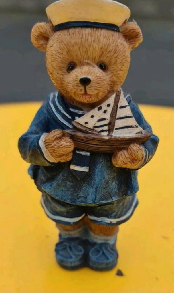 Beelden beren ( 10 cm groot ) : 6 stuks, Verzamelen, Beren en Cherished Teddies, Zo goed als nieuw, Ophalen of Verzenden